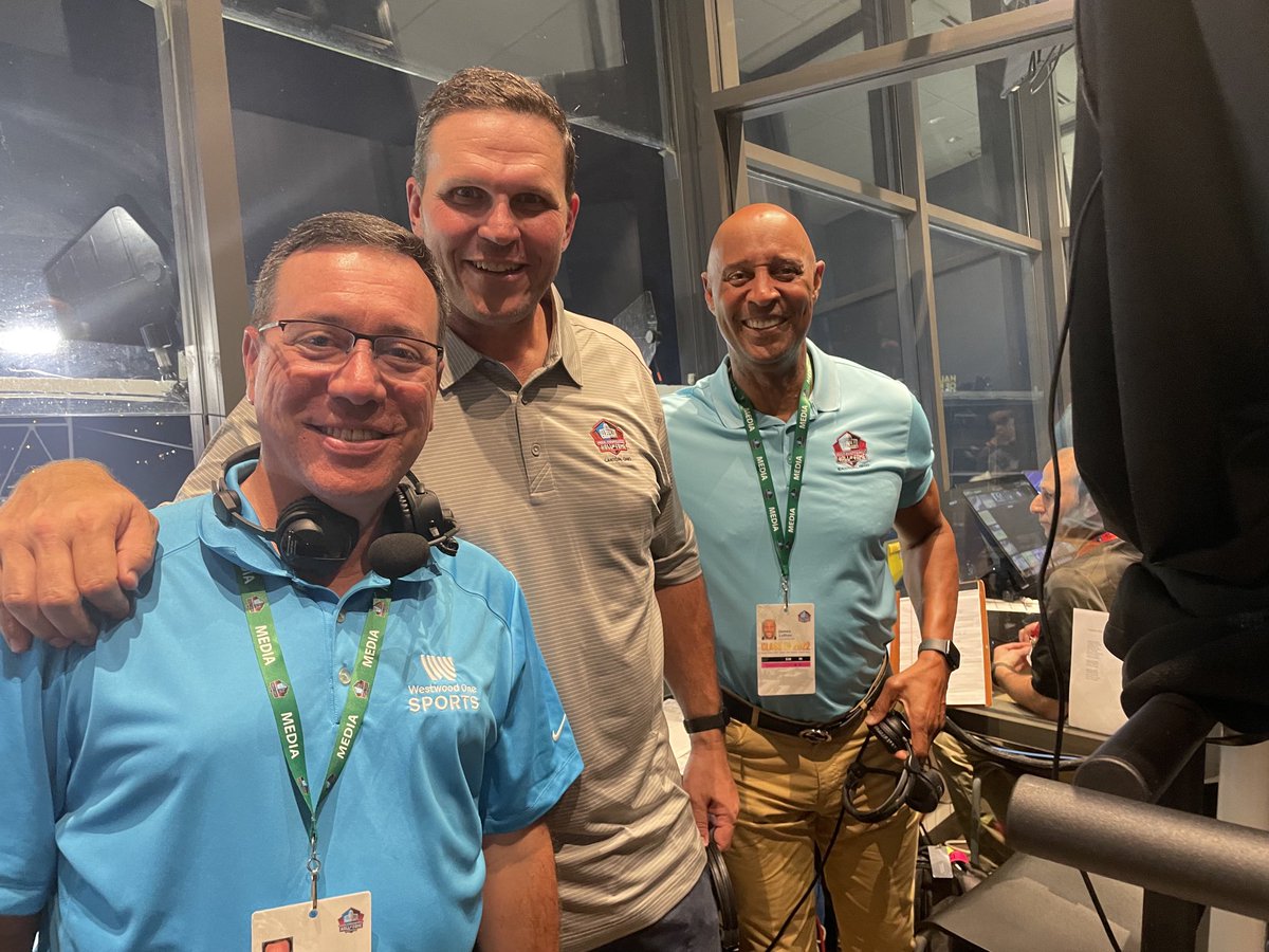Westwood One Sports (@westwood1sports) on Twitter photo Pleased to be joined by our friend and colleague <a href="/TonyBoselli/">Tony Boselli</a> in the booth as he gets set to be enshrined at the <a href="/ProFootballHOF/">Pro Football Hall of Fame</a> this weekend.
<a href="/ScottWipeOut/">Scott Graham</a> & <a href="/lofton80/">James Lofton</a> with the first <a href="/Jaguars/">Jacksonville Jaguars</a> player to make it to Canton. Pleased to be joined by our friend and colleague <a href="/TonyBoselli/">Tony Boselli</a> in the booth as he gets set to be enshrined at the <a href="/ProFootballHOF/">Pro Football Hall of Fame</a> this weekend.
<a href="/ScottWipeOut/">Scott Graham</a> & <a href="/lofton80/">James Lofton</a> with the first <a href="/Jaguars/">Jacksonville Jaguars</a> player to make it to Canton.