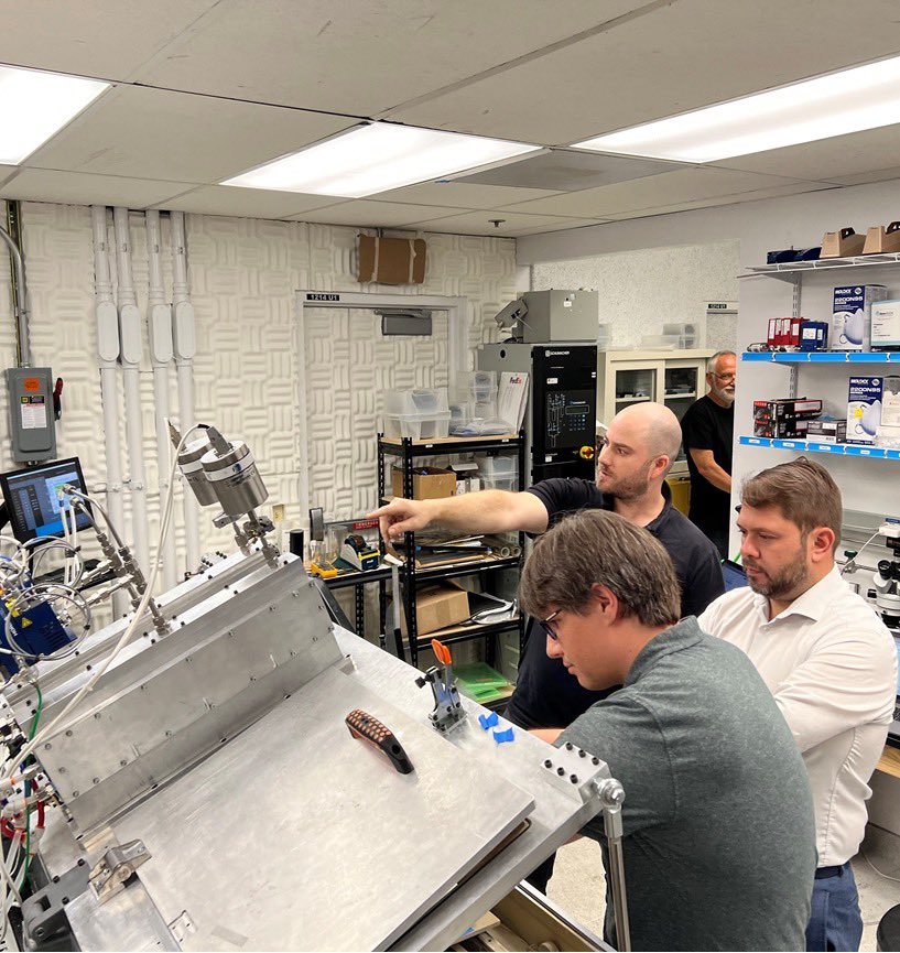 Look who came by our lab today! Thanks for the viait Congressman @RepRubenGallego