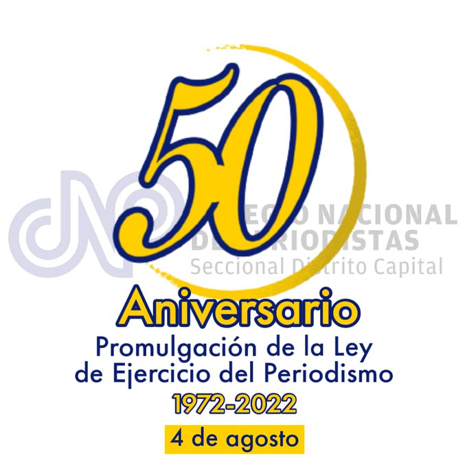 CarlosJRojas13's tweet photo. No puedo cerrar este #4ago sin conmemorar los 50 años de la #LeydeEjerciciodelPeriodismo,colegas lucharon para construir una legislación que protege #profesionalización de la #ComSocial y nuestra #libertadeexpresión¡Hoy #periodistas unidos salimos de nuevo en defensa del gremio! https://t.co/n9cieM4zEv