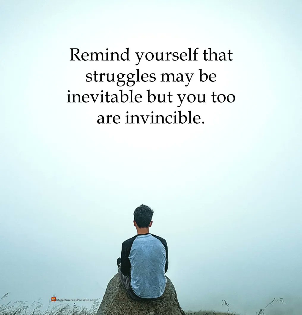 I Am Invincible Quotes