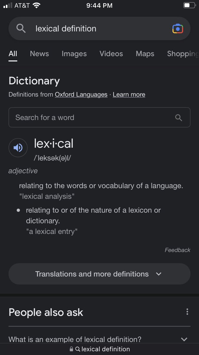 EvilGeniusElon's tweet photo. @JamesF_CBR @TESLA_winston @SawyerMerritt Relating to or the nature of a dictionary. You don’t stop impressing me https://t.co/Y0ZcQO7bKk