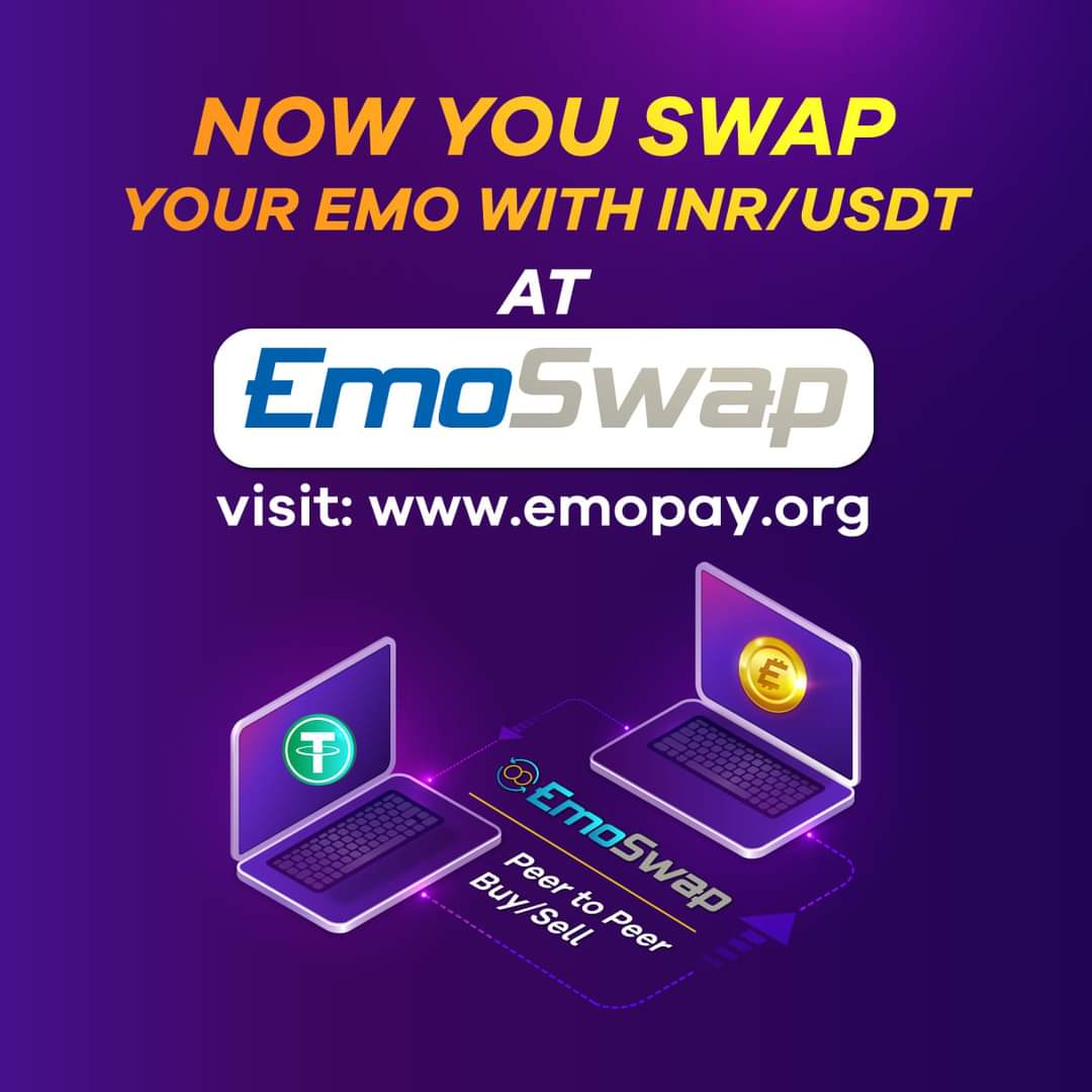 Krishank707's tweet photo. Your Own Swap
No more dependency,
Another integration of the Emo projects.
For More Details Call 9718815567
#emocoin #emotomoon #emoiains #emopay #emoverse #emonetwork #emowallet #emocoines #emoswap #emolife #emoworld https://t.co/WXefOovMVF
