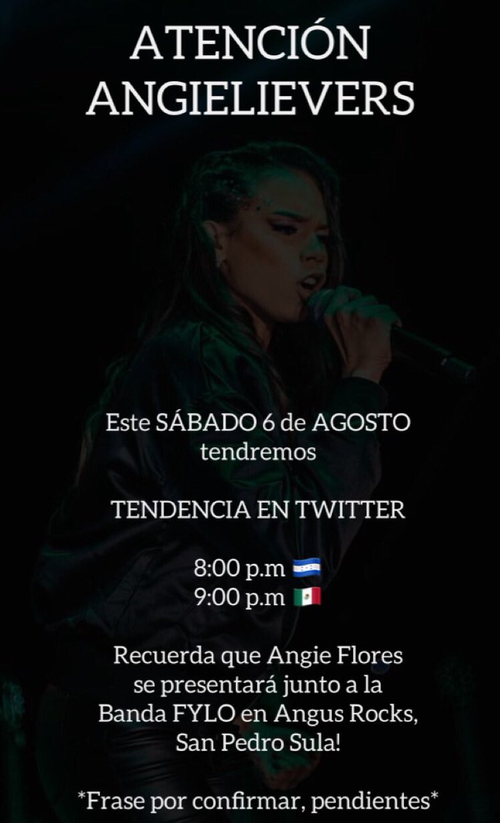 ❌AVISO IMPORTANTE❌

¡Compartan! 🎸🤟🏻