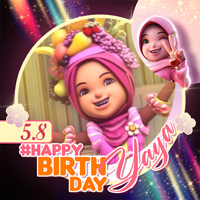 BoBoiBoy's tweet photo. Yay~ dah tukar profile pic! Sempena #HappyBirthdayYaya 🌸 #BoBoiBoy akan pakai gambar ni!

Gunakan Twibbon yang sama disini! 🥳⤵️
https://t.co/JtY6VuDaBa https://t.co/53aafjmrG5