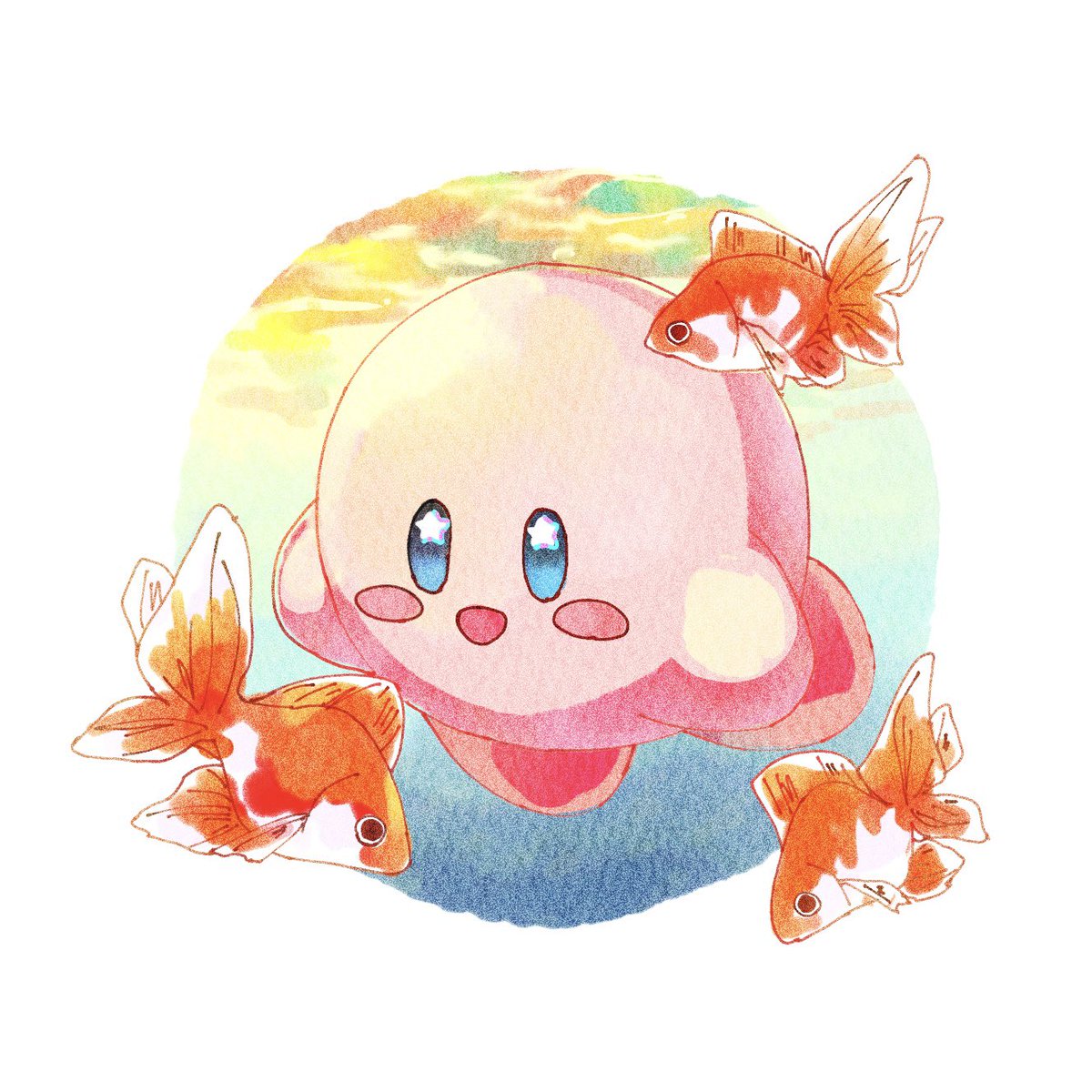 wudao__'s tweet photo. 🐟
#カービィイラスト https://t.co/q3IW4C1m7N