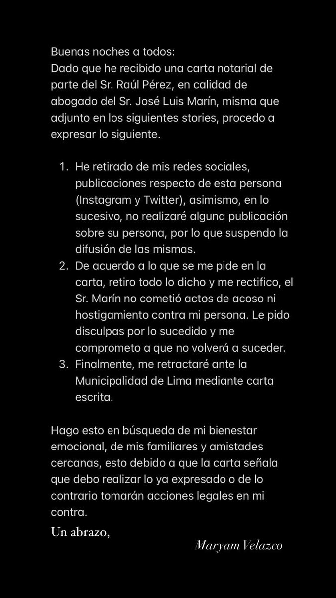marliny_7's tweet photo. Sobre las publicaciones que hice en esta red, quisiera expresar lo siguiente: https://t.co/bqzeKz9Pd2
