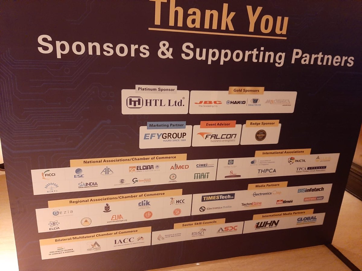 ElectronicsClap's tweet photo. #IPCIndia Event 2022 - #MediaPartner - #ElectronicsClap https://t.co/9gHpqRCLzg