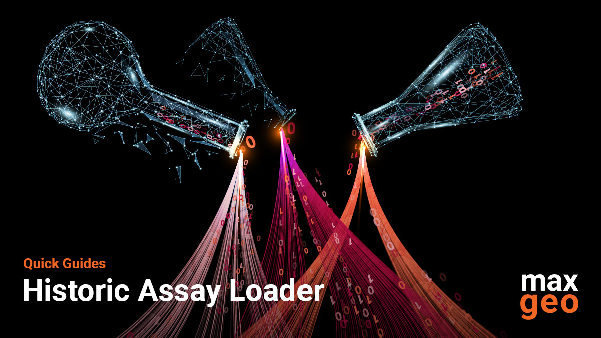 MaxGeoServices's tweet image. #DataShed simplifies loading Below Detection Limits (BDLs) and imports assay substitutions. Use our handy Historic Assay Loader quick guide to find out how. hubs.la/Q01jcGpx0 #maxgeoquickguide #automation #datamanagement #assayloader