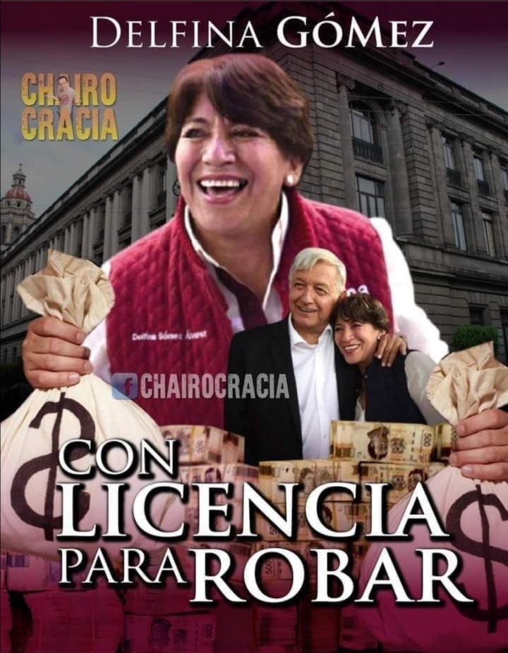 JOAQ1667's tweet photo. #Delfindia No sera gobernadora, de eso nos encargamos los ciudadanos pensantes del Edo de Mexico. https://t.co/9DBEJNLSqv