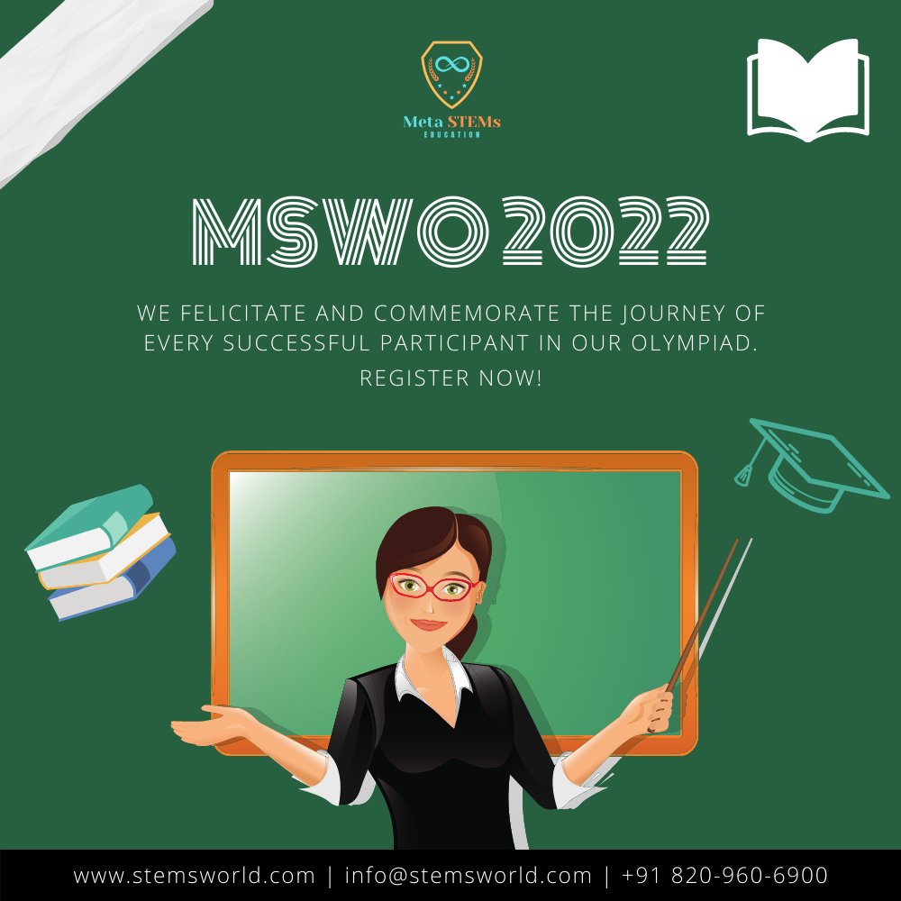 metastems's tweet photo. Every successful MSWO Olympiads participant is congratulated, and their journey is documented. So don't pass up this opportunity. This is your chance to make a name for yourself. To register your school or child for the Olympiad exams, please visit https://t.co/xBMUg7Ulkb or call https://t.co/McXHeDfg2G