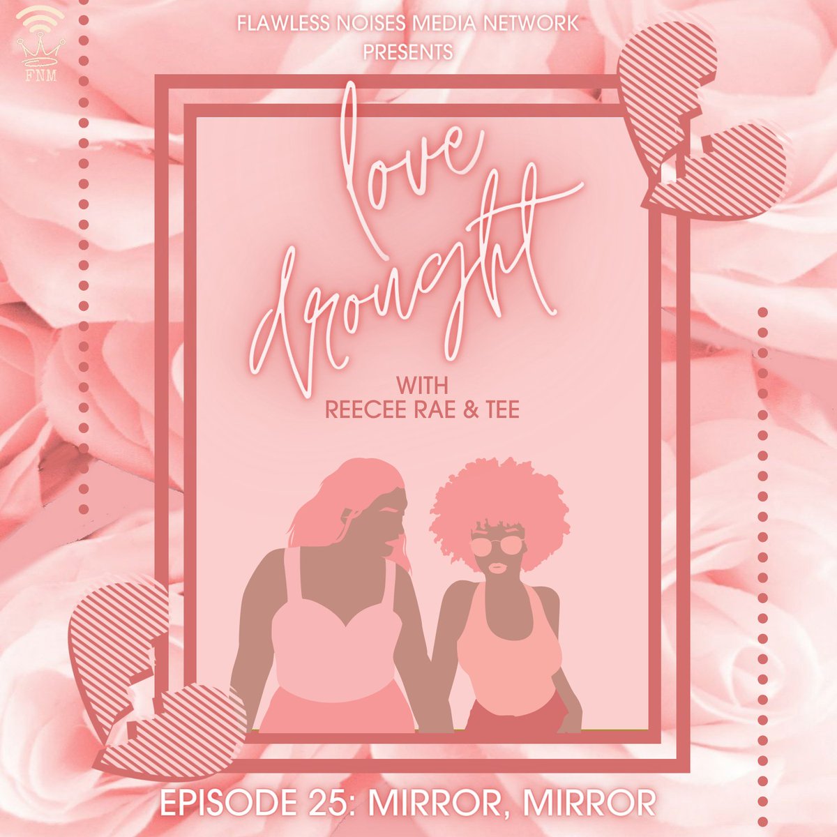 LoveDroughtPod's tweet photo. 💓NEW HEAT💓

Ep. 25: Mirror, Mirror🪞

@IamCurvyVixen &amp; @TeetheGem discuss how life, society, &amp; SM influence how women feel about being confident in the skin they’re in.

Apple
https://t.co/qAyaAf6dGa
Spotify
https://t.co/tgz21yfkIJ
Other Platforms
https://t.co/dSzjHtFDGK https://t.co/JF4wO1wkPU