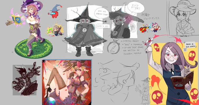 My server's 5th biweekly aggie session has ended, This week's optional theme prompt was magic users! 😊💙 