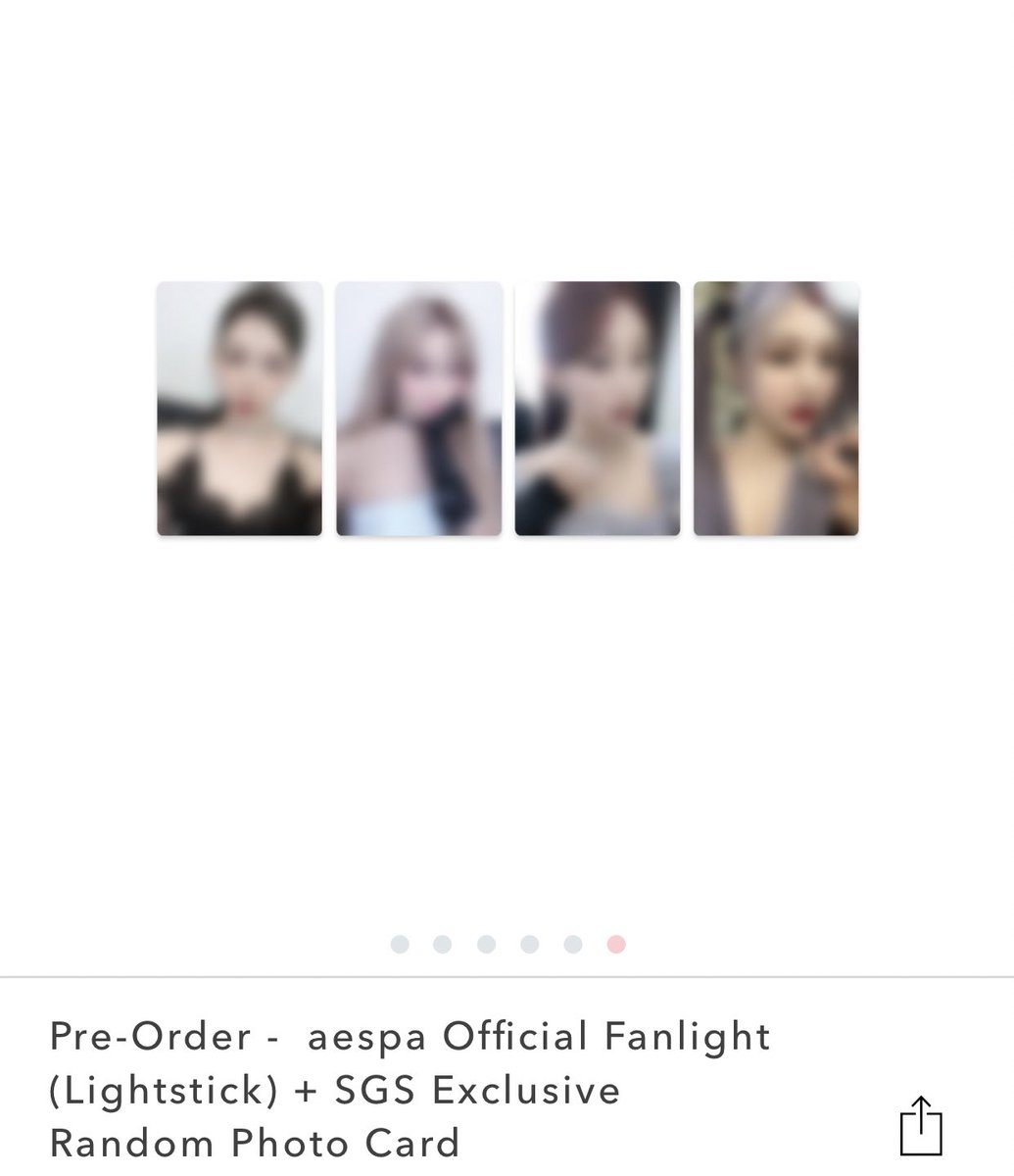 naevistagram's tweet image. #aespa - Lightstick with SGS Exclusive Photocard

1 random out of 4