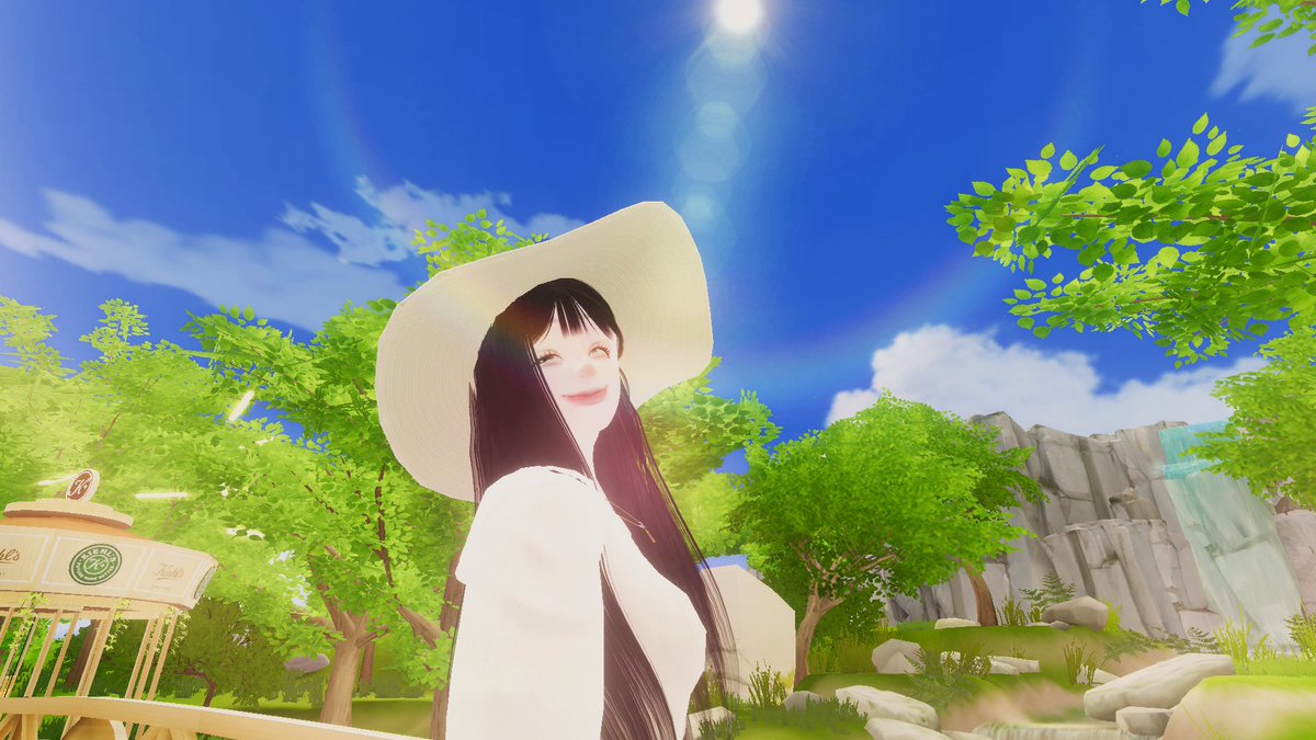 thicsty's tweet image. visiting new map— kiehl's four seasons garden, what a breathtaking and fresh view they have! 🌱🍃

#ZEPETO #제페토 #zepetoしてる人と繋がりたい