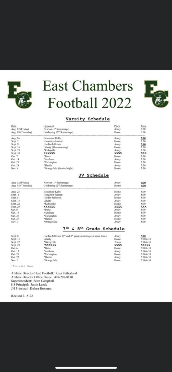 ec_ssection's tweet photo. BUCS! 

We have a little less than two weeks before we go back to school! We are preparing for an AMAZING season of football. CHECK OUT OUT OUR SCHEDULE! Let’s make this an amazing year💚💛 https://t.co/iXIMAn8R4Q