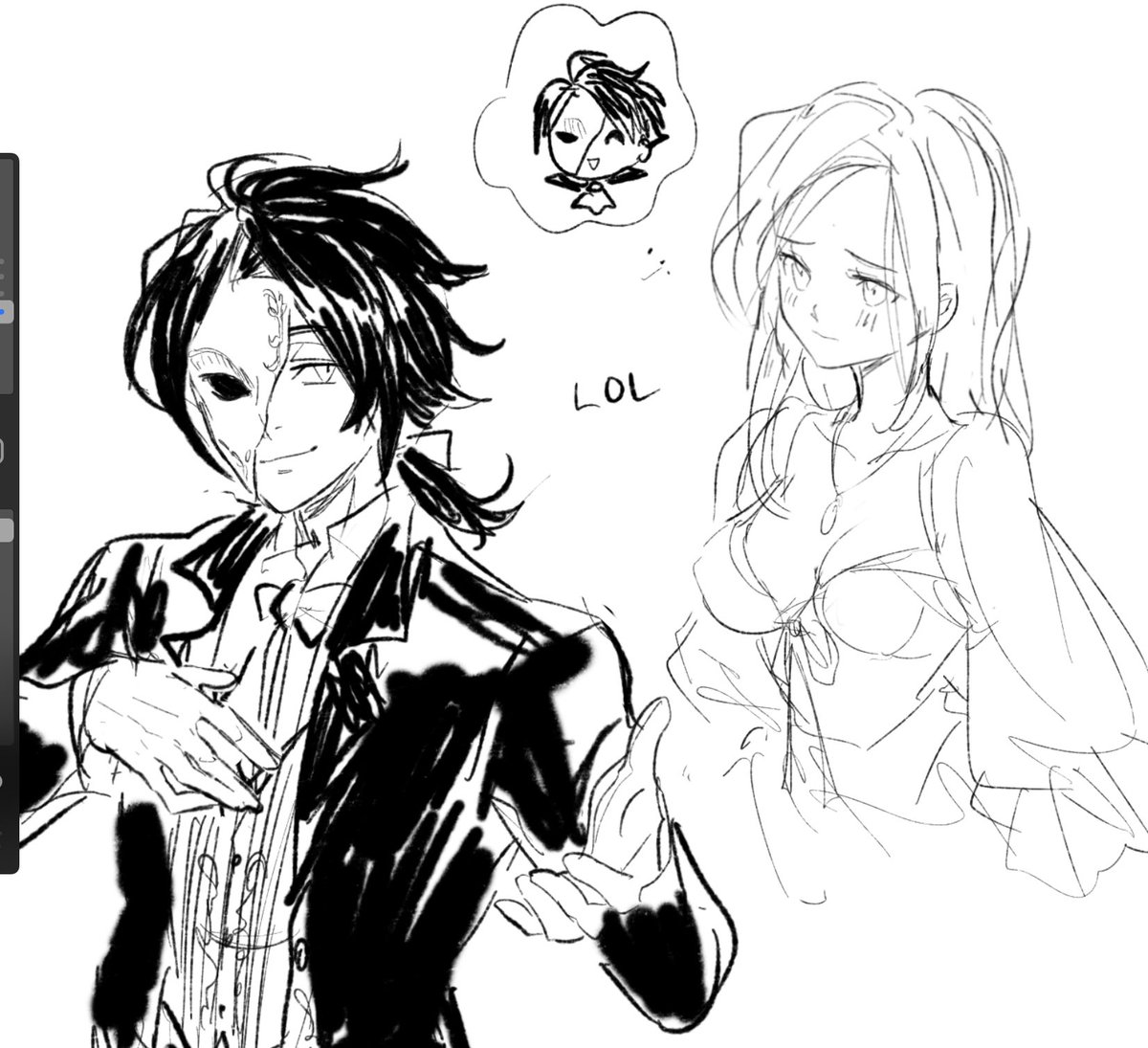 feeds myself 