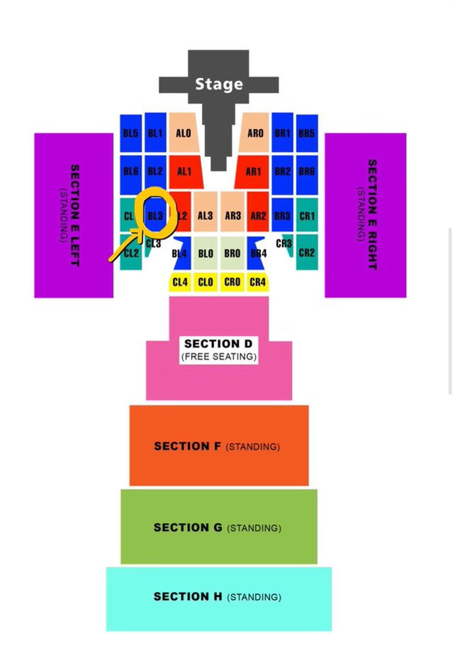 siadanica's tweet photo. FS: BEST SEATS at the Justin Bieber concert. THREE (3) Tickets for Sale. 

‼️ CAT 2- Section B-Left (BL3) ‼️

 dm for faster transactions
-price is nego basta sure buyer
-bought online 
 
rfs: change of plans

#JusticeWorldTourPH
🎫 #justinbieberconcertmanila https://t.co/FcDF9guXl4