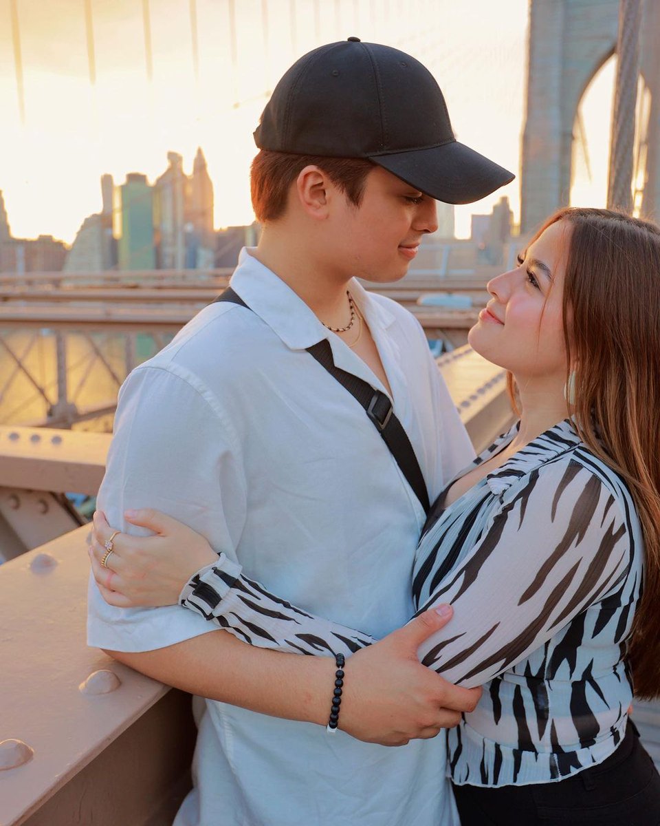 KDLex in NYC. 😍🗽 Alexa Ilacad posted sweet snaps with KD Estrada while exploring New York. 💕 (📸: Alexa Ilacad/ IG) #KDLex