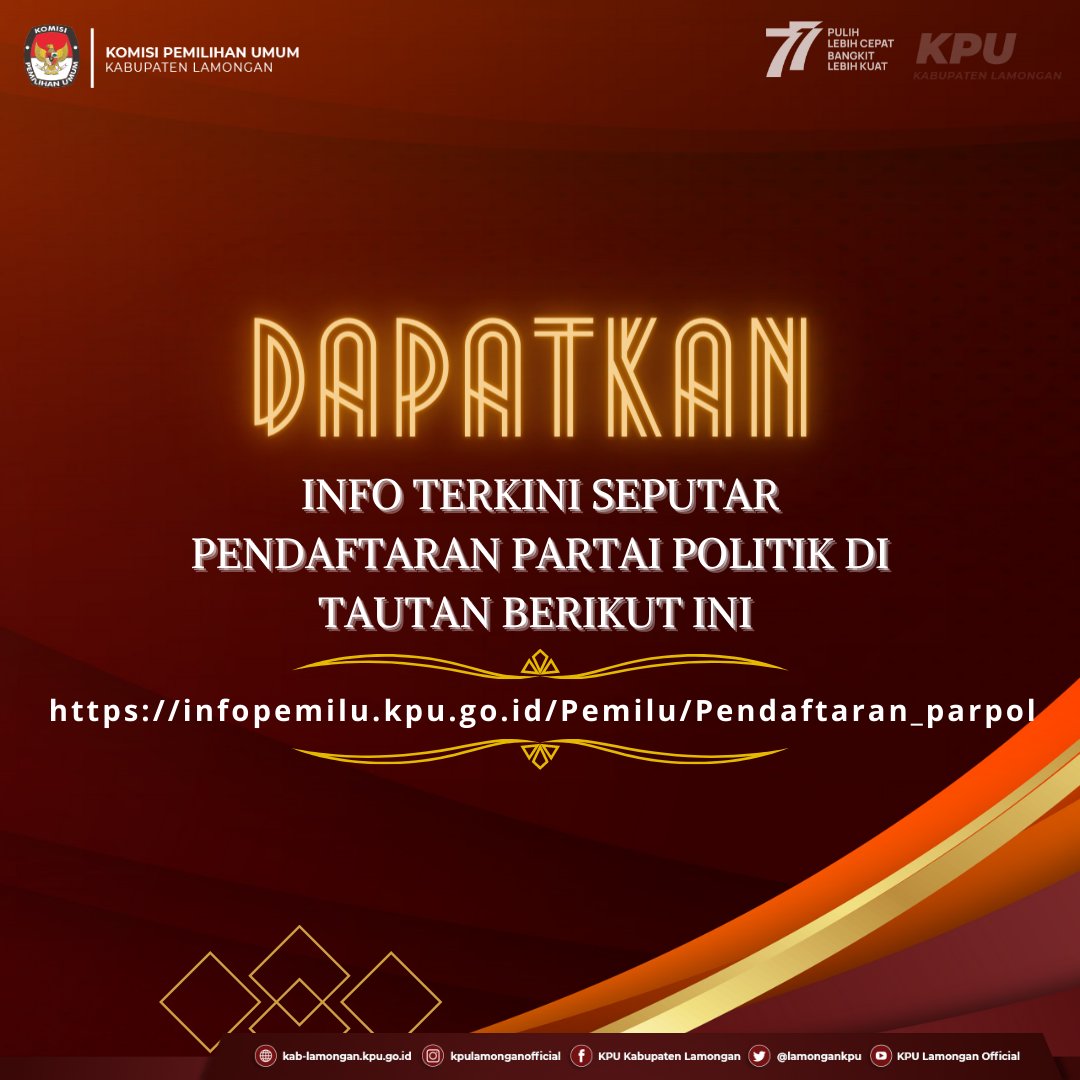 KPU Lamongan Official tweet media