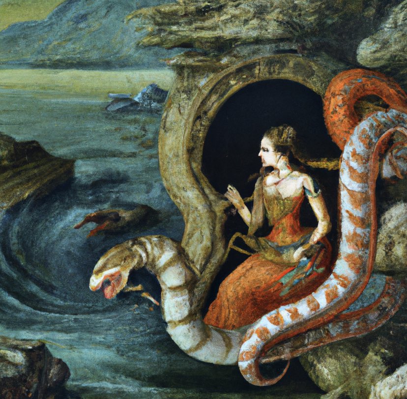 gothisonline's tweet photo. Serpent women AI dream journal entry. https://t.co/aBIVscmYk0