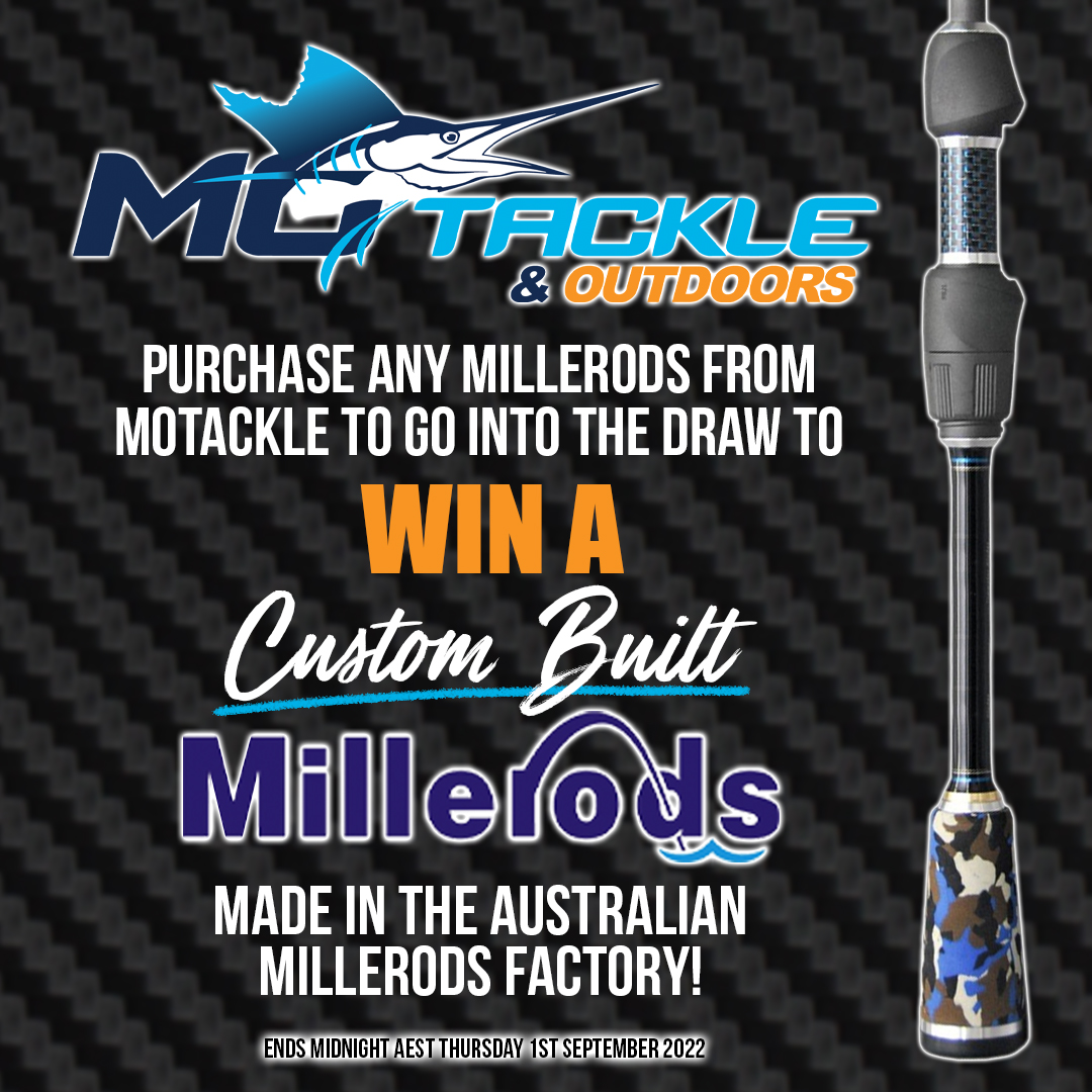 motackle's tweet photo. Purchase any MILLERODS from MOTACKLE to go into the draw to win a CUSTOM BUILT MILLERODS made in the AUSTRALIAN MILLERODS FACTORY!

Check out our complete range here https://t.co/mcuhsQYmJP

Ends 1st September 2022 https://t.co/86Y9YyeVv2