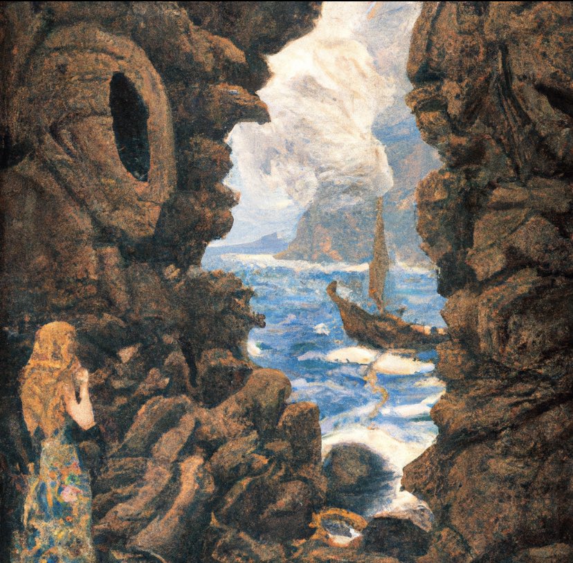gothisonline's tweet photo. Shipwrecked witches Ai Dream journal Entry. https://t.co/MPEQyEw87l
