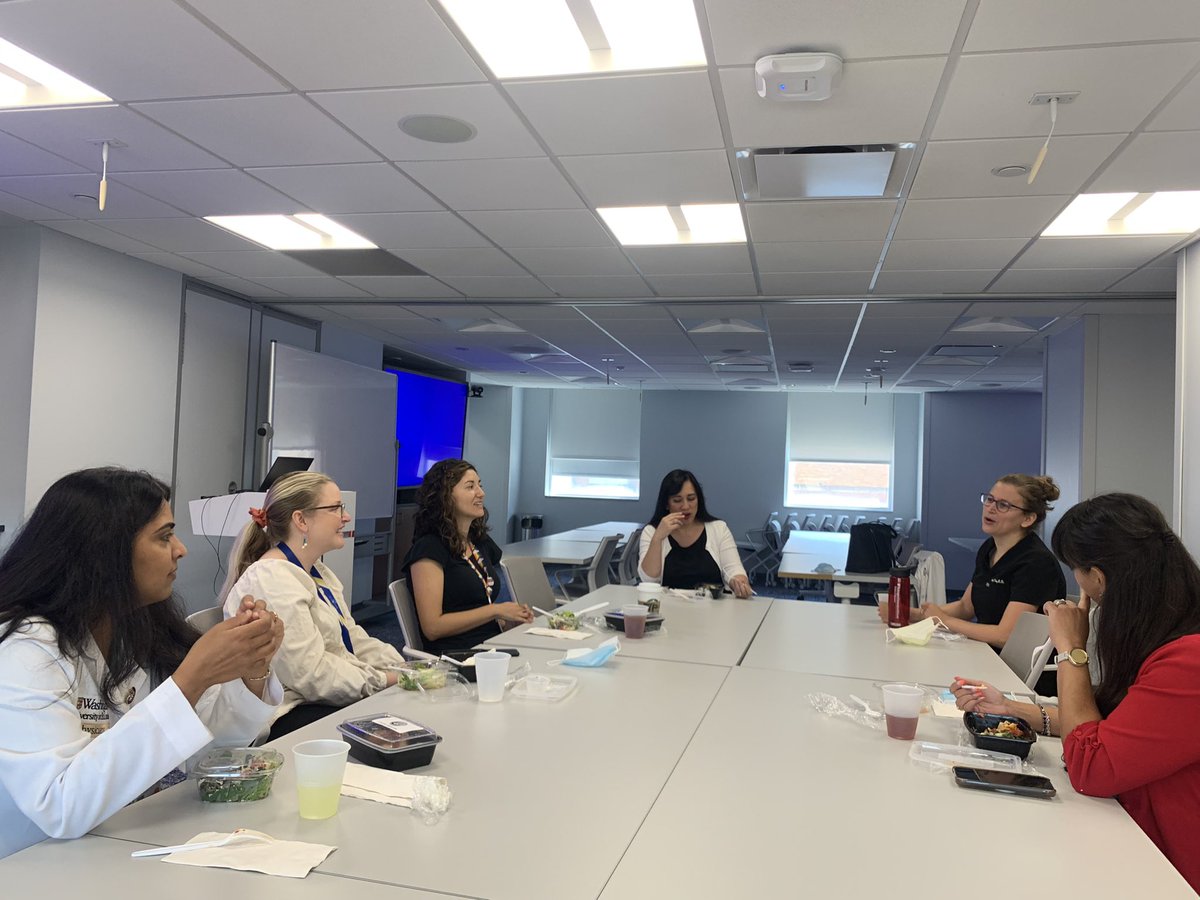 Great afternoon sharing experiences w/ other caregivers in @WUDeptMedicine 

#WomenInMedicine #MedEd #MedTwitter