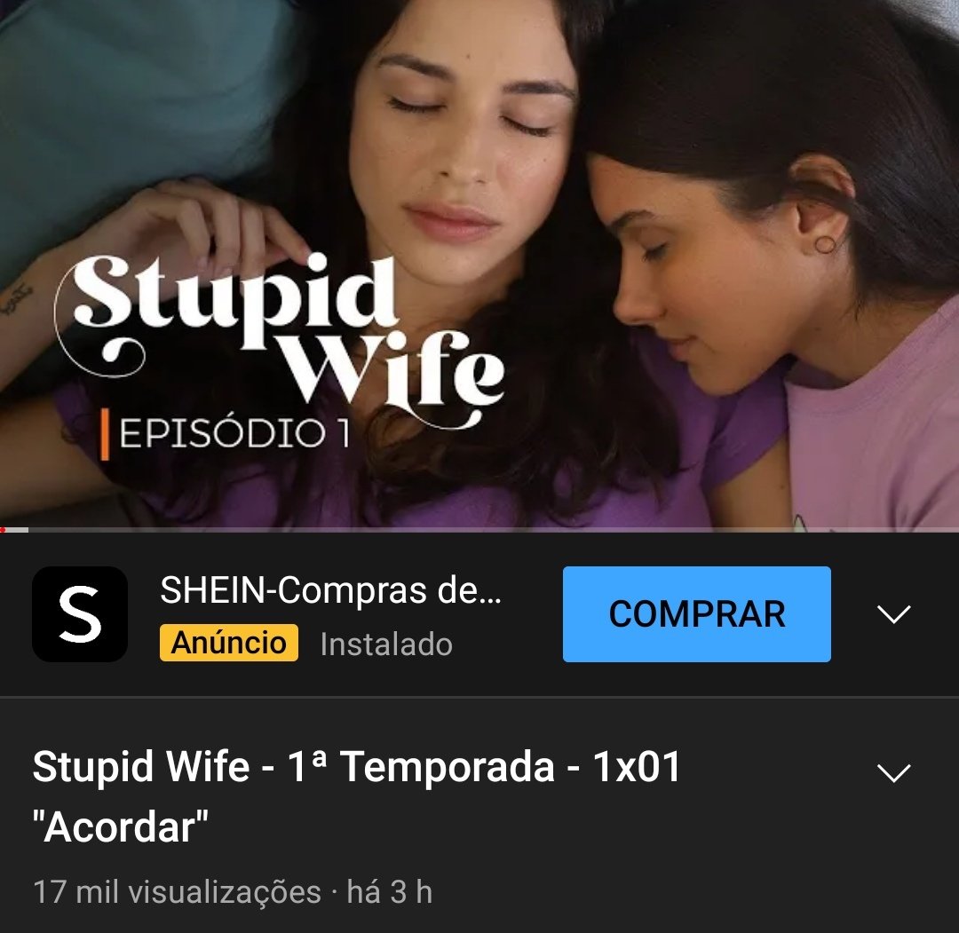cubanastyles's tweet photo. sáficas prestem muito atenção aqui, saiu o primeiro episódio da adaptação da fanfic stupid wife. eu tenho certeza que você já leu pelo menos uma vez na vida, já está disponível no youtube no canal ponto ação produções. as atrizes estão perfeitas no papel.

VÃO ASSISTIR!!! https://t.co/bAqwNH8XyB