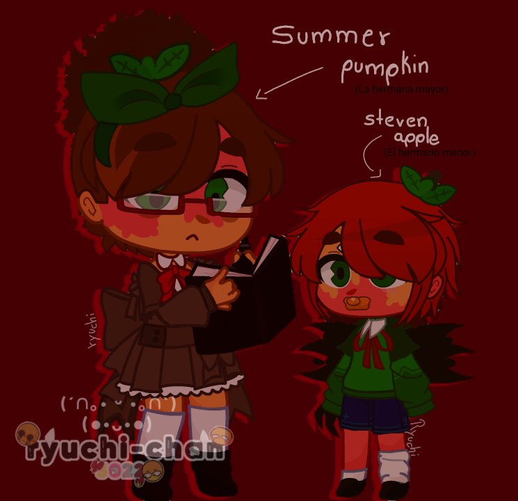 ryuchisama's tweet photo. #AndysApplefarm
#andyxpeter
#Andysapplefarmfanart
Le había hecho una pregunta a mi primo de como serían los hijos de una manzana y calabaza (Peter y Andy) y me respondió con dos resultados!
Ahora solo falta los hijos de Claus y Andy!
Have a good night...! https://t.co/KrKdNvq7ox