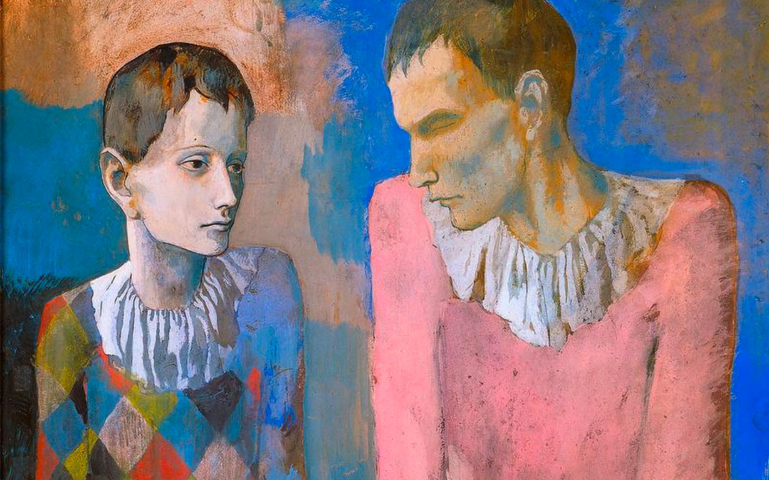 barbarameletto's tweet photo. #pinkpositive
Pablo Picasso, "Acrobata e giovane arlecchino", 1905.
#art #painting #pablopicasso https://t.co/oKTr7deHCm
