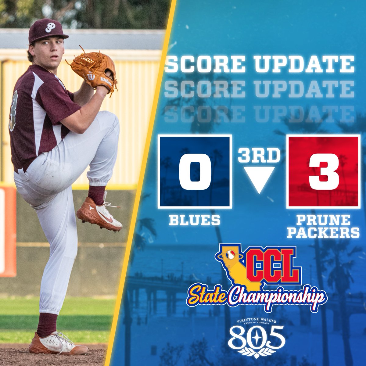 CCL_Baseball's tweet photo. B3 | Caden Noah (@caden_noah @UTAMavsBSB) has picked up two K's while allowing a single hit and two walks in 3.0 innings of work!
Blues - 0⃣
Packers - 3⃣
#CCLBaseball #GoPack #MavCity @PrunePackers @FirestoneWalker https://t.co/9ZGYMeyvFK