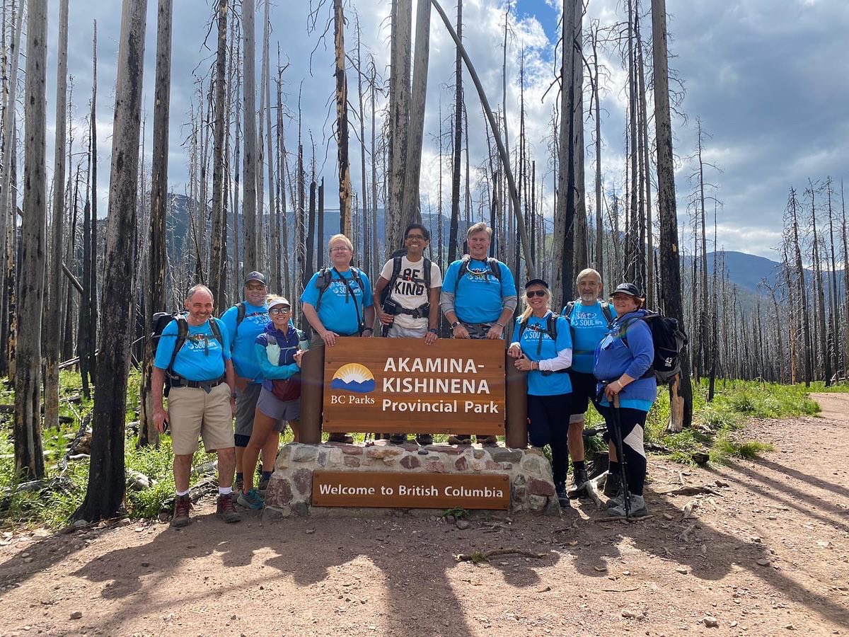 Sole2SoulforMPN's tweet photo. A final recap for day 1 of our climb, we crossed the continental divide into BC! Looking forward to more adventures tomorrow!
#Sole2SoulForMPN #S2S #Sole2Soul #ICareForACure #CMPNRF #MPNRF #GSK #PharmaEssentia #Incyte https://t.co/O4rXeCGaCN