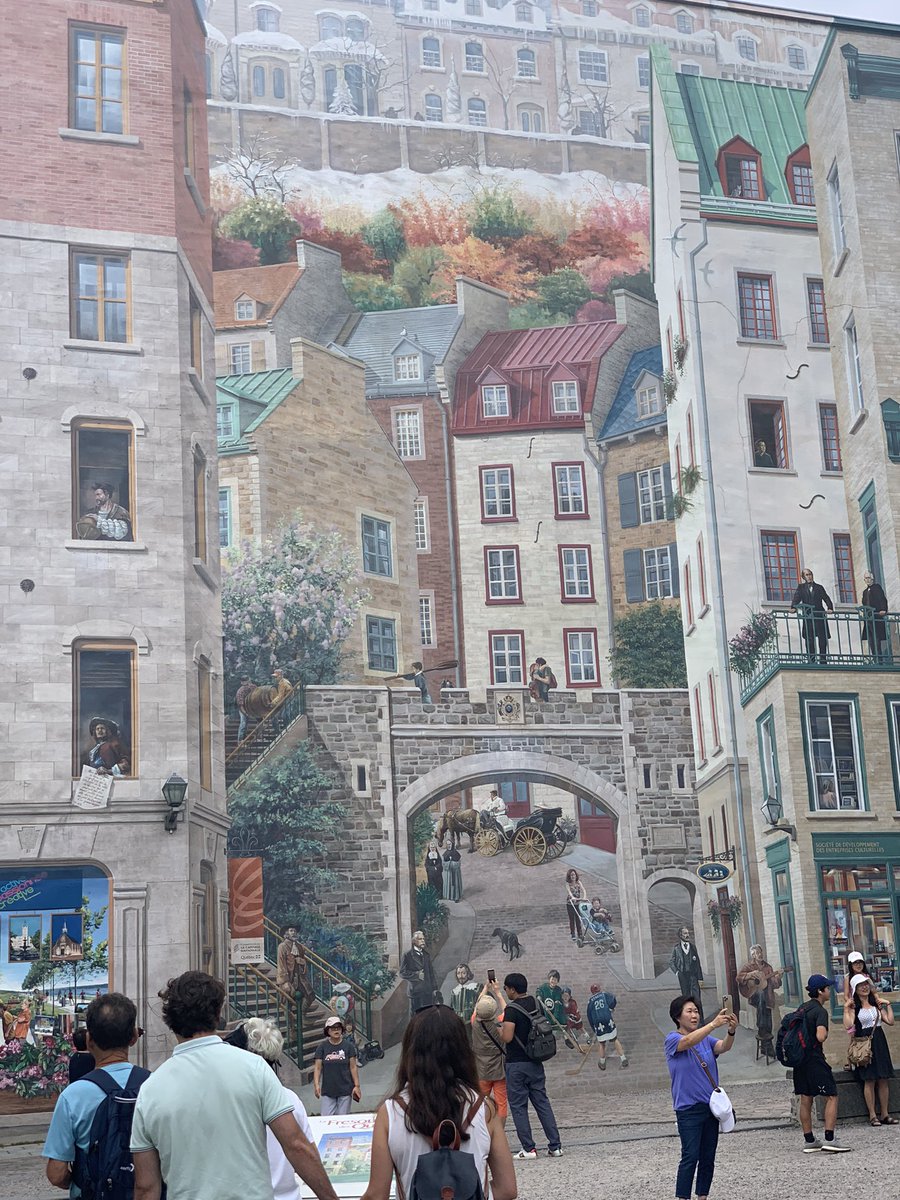 WorldExplorers2's tweet photo. Browsing the shops in Old Quebec, Lower Town.  #quartierpetitchamplain #Quebec https://t.co/BkSYeuP7VK