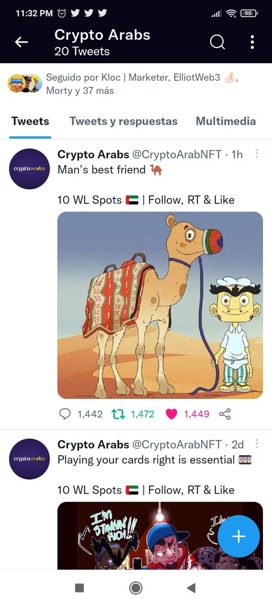 RinconYamelis's tweet photo. @GiveAwayHost @CryptoArabNFT Done https://t.co/Of6QH4fuK4