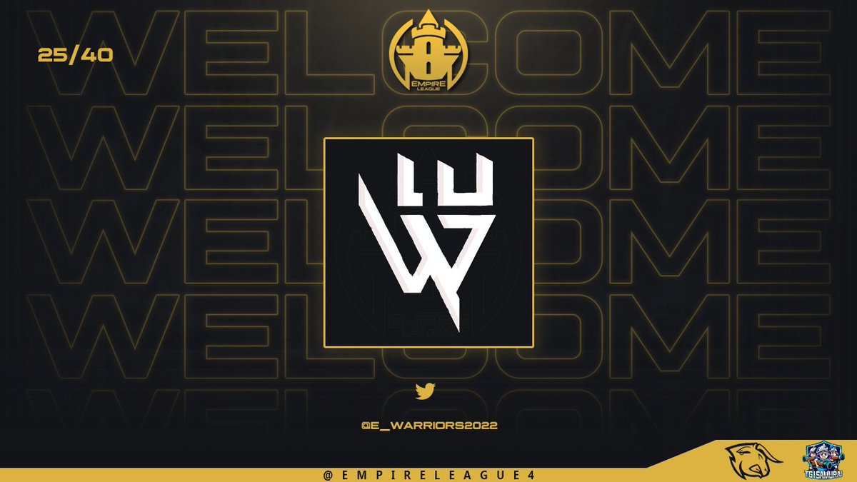 𝐏𝐑𝐄𝐒𝐄𝐍𝐓𝐀𝐂𝐈𝐎́𝐍 • [𝟐𝟓/𝟒𝟎]🌟

🌎 | <a href="/E_Warriors2022/">🔱 Eternal Warriors 🔱</a> 
  
📍 | Tras una excelente campaña en nuestra edición anterior, este gran equipo vuelve por su revancha y promete ser serio candidato al título.

¿Conseguirán su lugar en el podio?👀

✨ | #ELP2