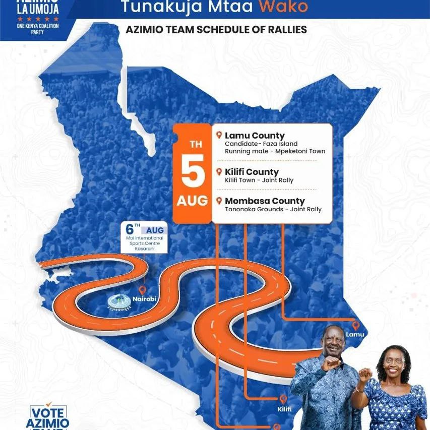 AlegoOf's tweet photo. Pwani mko tayari, mambo ni mengi, masaa ndio machache. Kata simu Azimio Army wako site. #VoteBlue #BabaNaMartha #AzimioGov #AzimioLaUmoja #Inawezekana #KenyaDecides2022 #KenyaDecides #GE2022 #VoteRailaKarua https://t.co/N2jTcvsVUy