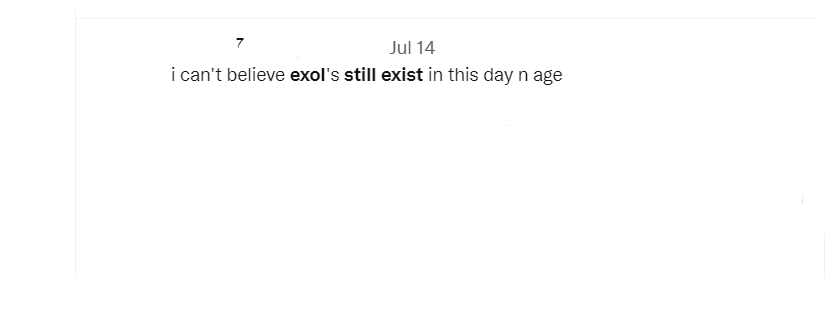 candylove0605's tweet photo. Well, we're about to go extinct today. @weareoneEXO, you have 11 hours left
L1485 FOR LIFE
#HappyEXOLDay
#EXOLoveTurns8
#HowHaveILovedEXO https://t.co/mE1g0G65b0