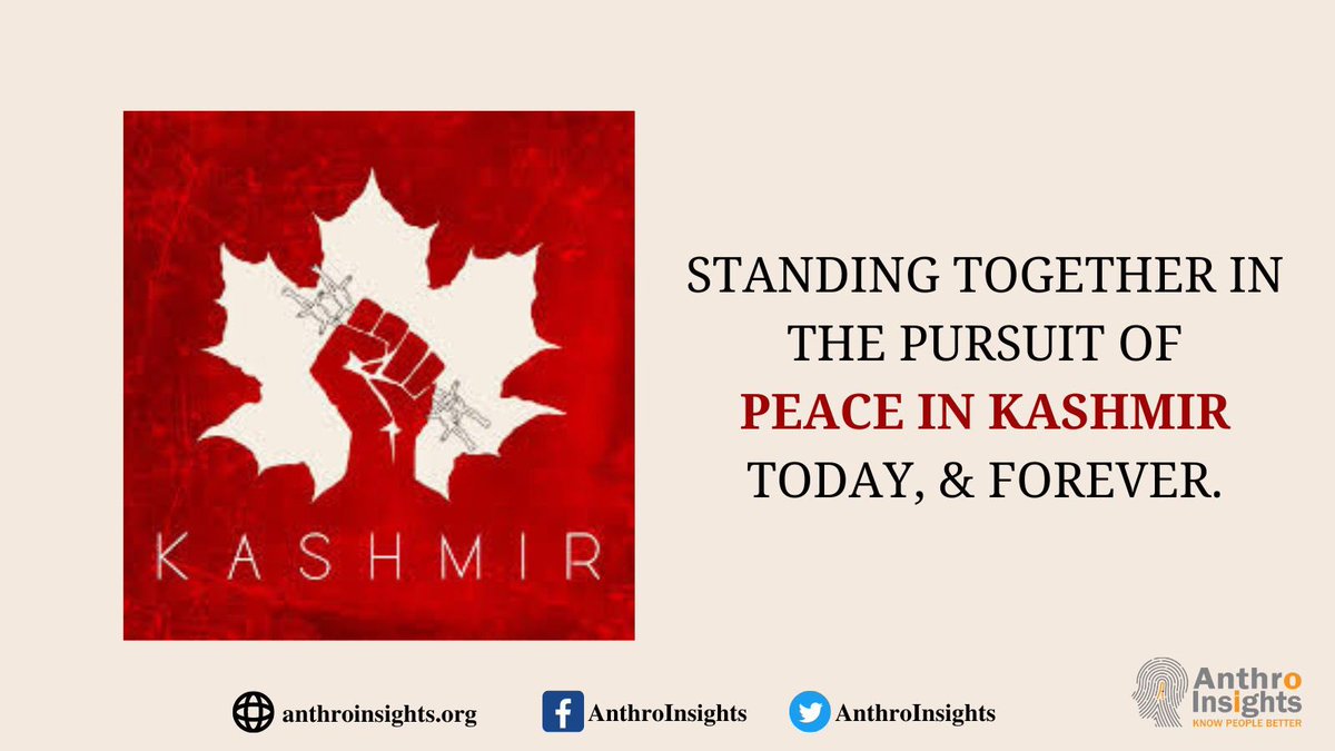 AnthroInsights's tweet photo. On this #YoumIstehsal, Anthro Insights expresses solidarity with the people of Jammu and Kashmir in their valiant struggle against the illegal Indian occupation and oppression there. https://t.co/rl33Zs4TBS