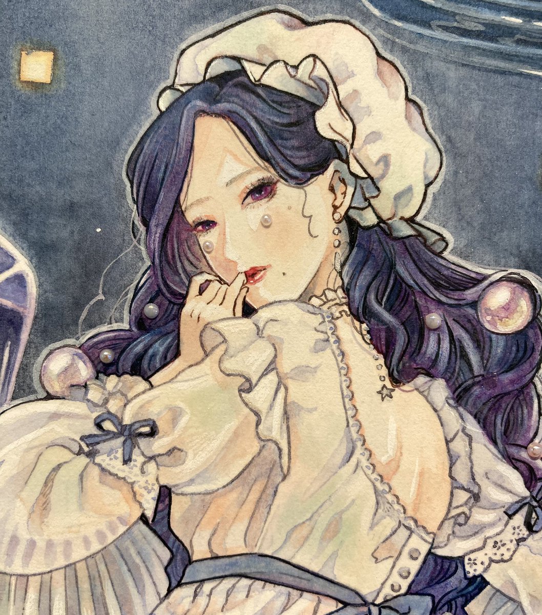 佳さん(@yoiiiii_ )の作品 静かの海
柔らかい色合いと散りばめられたパールが美しい
●こちらは売約済です
#八月のジオラマ 