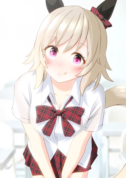 制服カレンチャン#カレンチャン#ウマ娘 