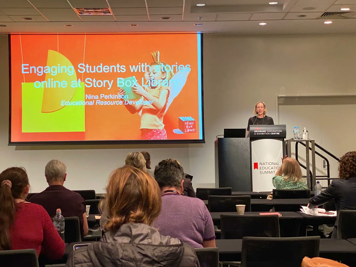 “Engaging students with stories online at Story box Library” with Nina Perkinson @StoryBoxLibrary: Story Map, Character Profile, Narrative voice, Gaze, Senses Chart, Book Week activities...
#SchoolLibraries
#NES2022
#NESBRIS2022
#CapacityBuildingSchoolLibraries
@NatEduSummit