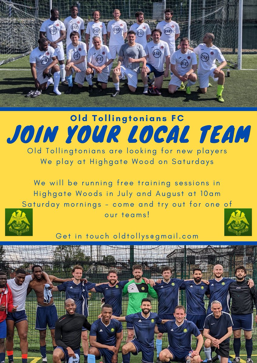 oldtollysfc's tweet photo. @findmeaplayer @purelyplayers @fffinderuk  @MuswellHillNews @highgatewood @FortismerePe https://t.co/9S4q8mMxeQ