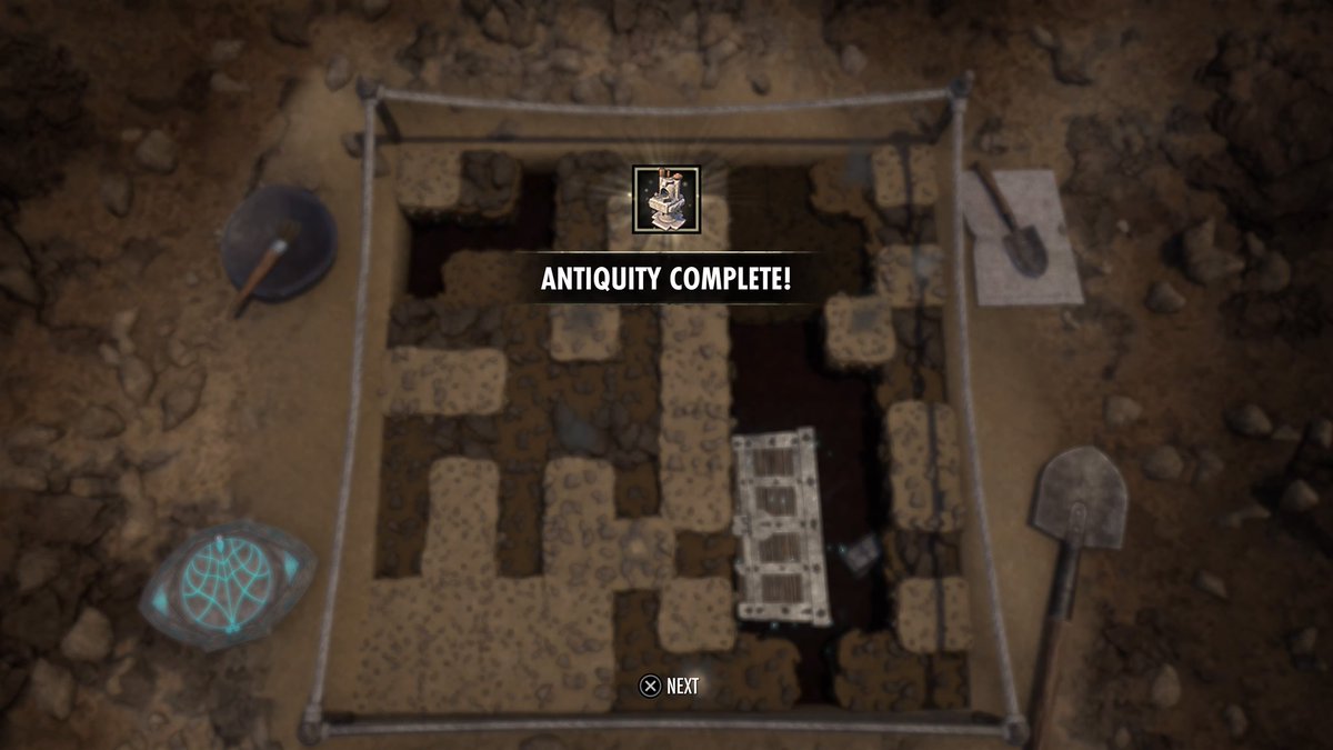 LotusOfDoom's tweet photo. This is how I want antiquity leads to be done more!! Got my Druidic provisioning station and it’s not RNG based, but rather just tracking down the leads in set locations and then getting the pieces https://t.co/5o8dkhB4ZS