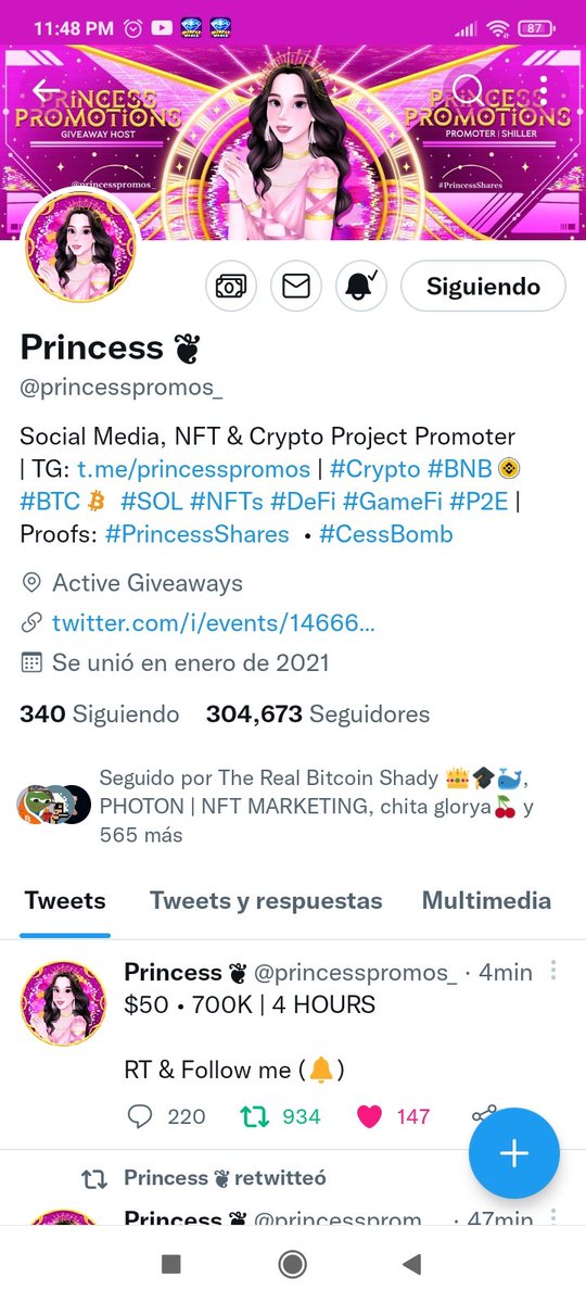 RinconYamelis's tweet photo. @princesspromos_ Done https://t.co/B4wcvS4gcV