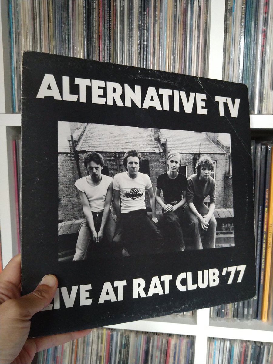 tutu22haru's tweet photo. ALTERNATIVE TV 
LIVE AT RAT CLUB’77 (1979)
#NowPlaying 
#ALTERNATIVETV 
#markperry 
@NewWaveAndPunk 
@ScotsPostPunk 
@PostPunkzine 
@ColdwaveC https://t.co/NOd7IMGAAL