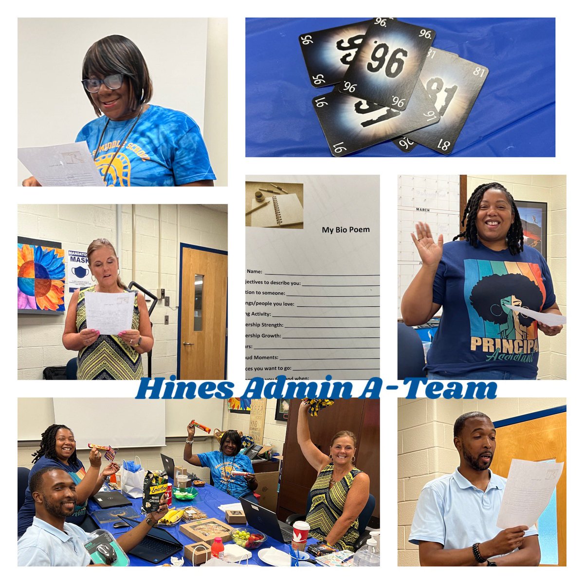 <a href="/HinesSpartans/">Hines Middle School</a> Admin A-Team played, planned, learned and laughed together. #hinesiswheretheheartis <a href="/Horacetta1/">Horacetta Harmon</a> <a href="/KristelEpps/">Kristel Epps</a> <a href="/Sarrington529/">Stephen A. Arrington</a> <a href="/NNPSLeads/">NNPS School Leadership</a>