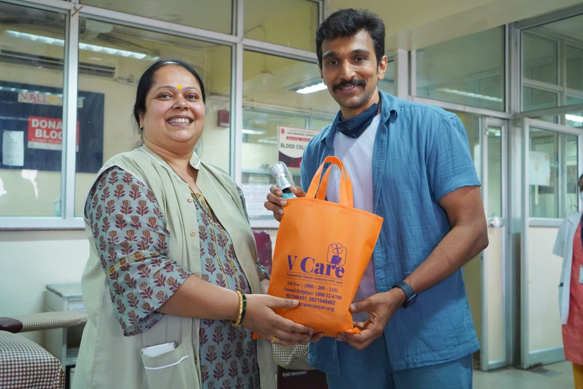 vcare24's tweet photo. Pratik Gandhi joins V Care Foundation as Rakshak.
We are very grateful to him.
Register now at: https://t.co/3vF2iOfmlY
#VCareFoundation #tatamemorialhospital #Rakshak #CancerCare #India #DonateBlood https://t.co/lD8bqKuJdf