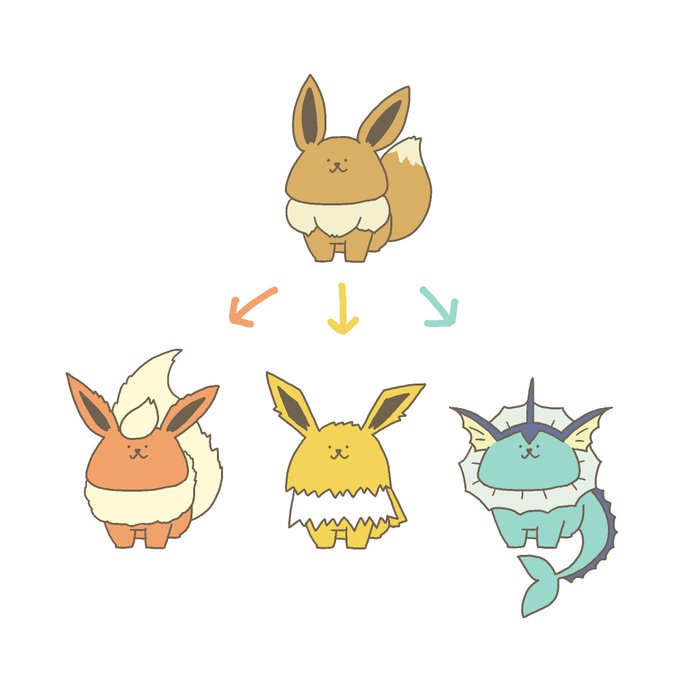 イーブイの進化系のtwitterイラスト検索結果 イーブイの進化系のtwitterイラスト検索結果