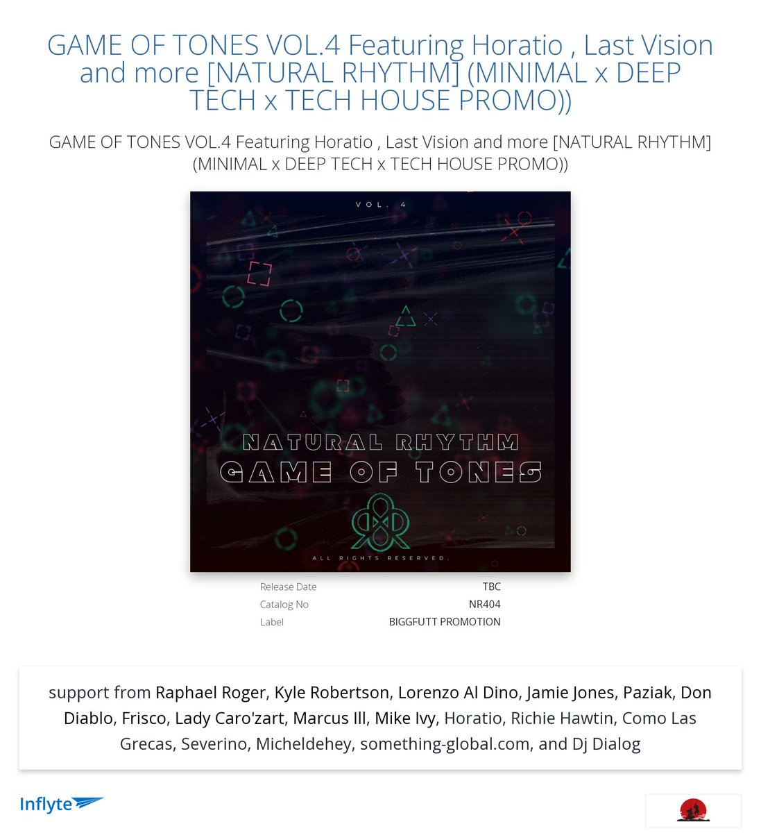 NaturalRhythmAg's tweet photo. Cheers @MarcusRobertsHb for the review "Massive release!"
https://t.co/50VK57GDWl https://t.co/87pIO7ftxE