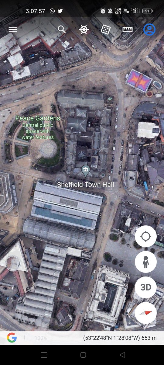 DesaiRaas's tweet photo. @realmeglobal #GTHunter
The Clock Tower of the Sheffield Town Hall. (53°22'49.2″N 1°28'10.0"W) 
#realmeGT2ExplorerMasterEdition
@realmeglobal https://t.co/22SfN2dUQ0